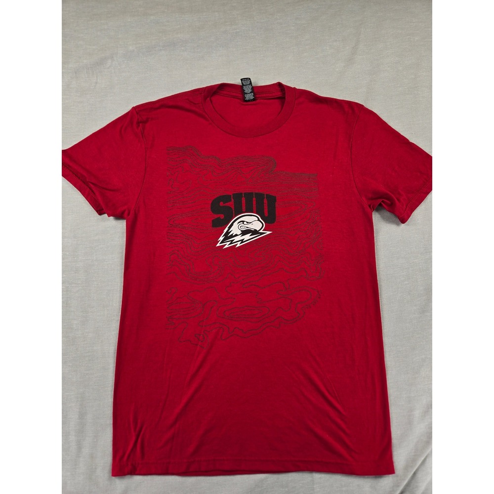 Mens SUU Southern Utah University Red‎ Tri-Blend Graphic T-Shirt Small